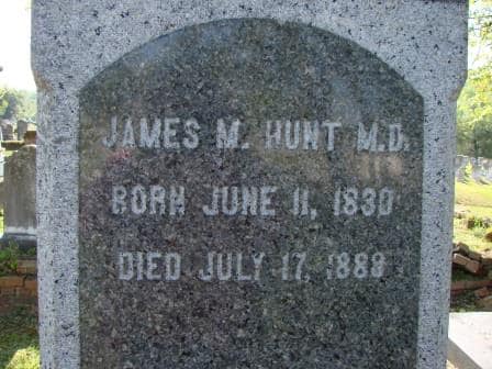 Hunt, James M. M.D.
